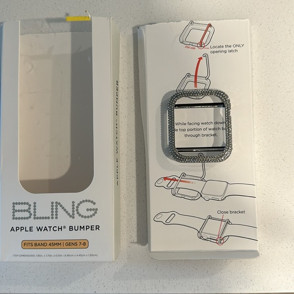 Bling Apple Watch bumper fits 44MM Gen 7-8 💎 - Picture 4 of 4